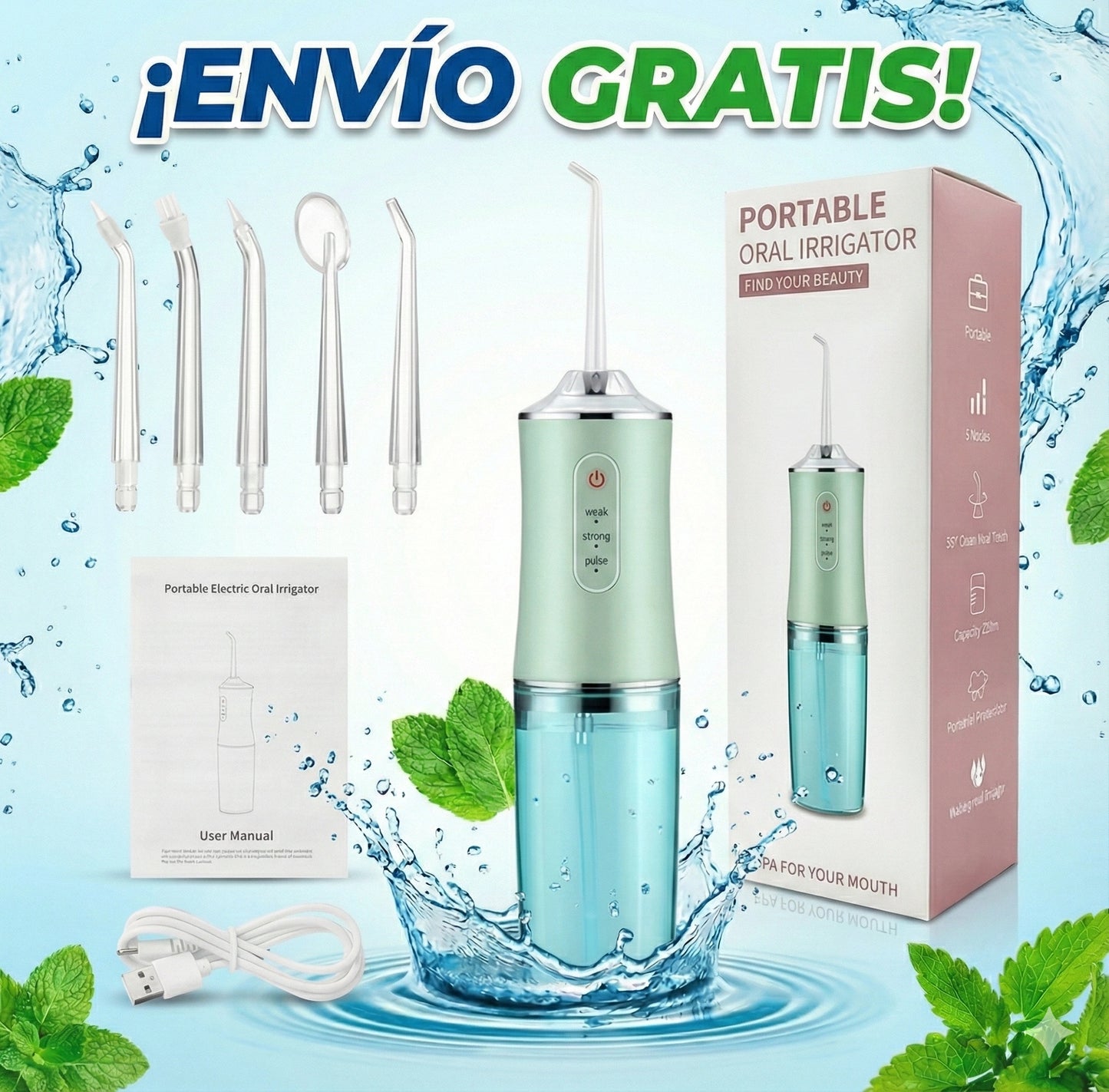 Irrigador Oral Dental Lavado A16