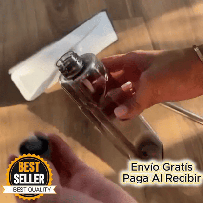 SuperSpray Mop™: Pisos impecables en minutos