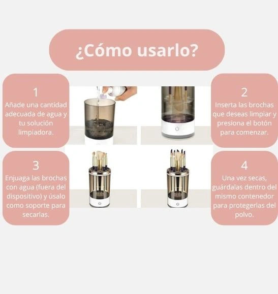 Limpiadora de Maquillaje Eléctrica