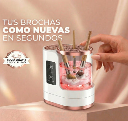 Máquina lavadora y secadora de brochas