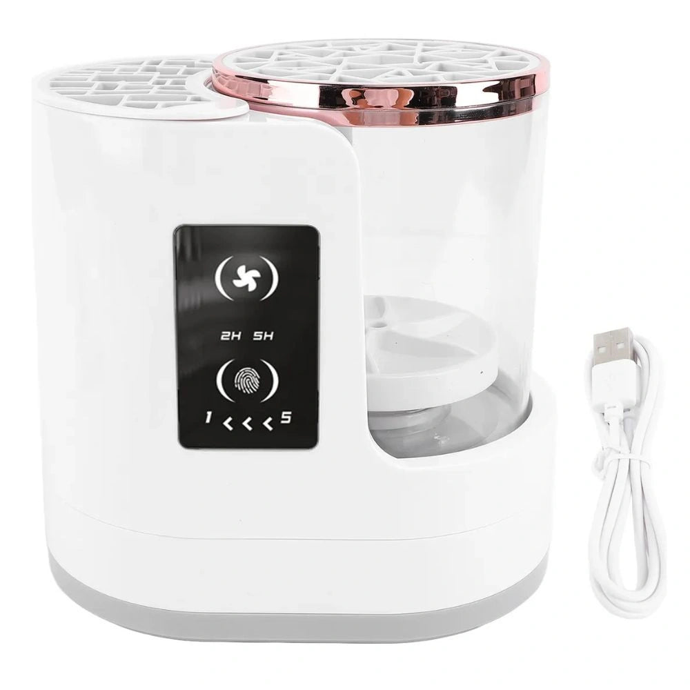 Máquina lavadora y secadora de brochas