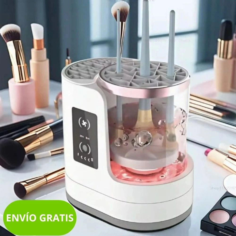 Máquina lavadora y secadora de brochas