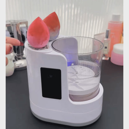 Máquina lavadora y secadora de brochas