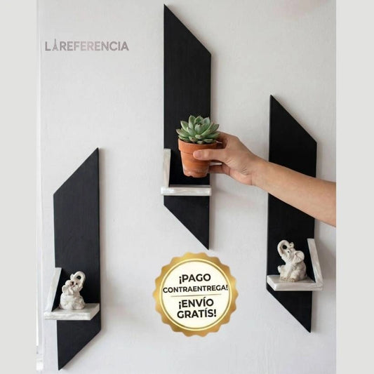 Set de 3 Repisas - Dale a tu Hogar el estilo que merece!
